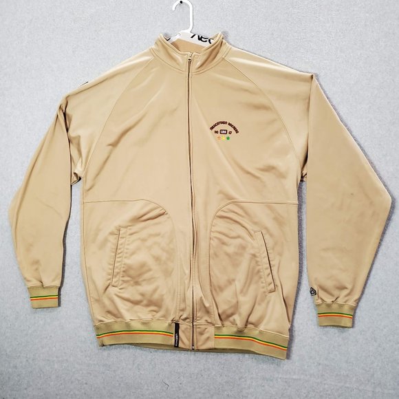 VINTAGE LRG x Karl Watson Men Track Jacket XXL TrenchTown Rockers Skate Y2K READ